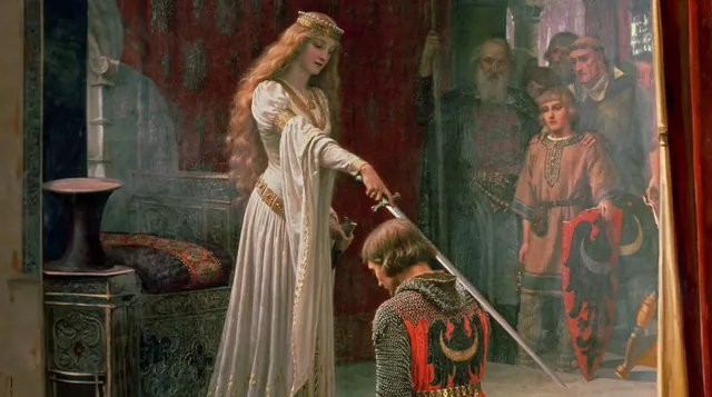 Carte meme Queen Knighting Man