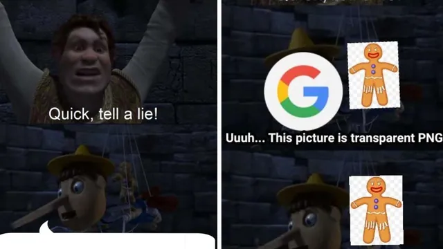Carte meme Quick Tell A Lie