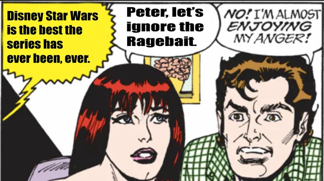 Rage Bait / Ragebait meme card
