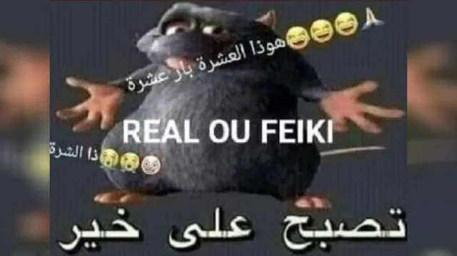Real Ou Feiki meme card