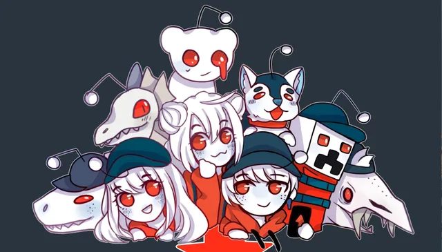 Reddit-chan / Snooette meme card
