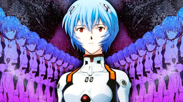 Rei Ayanami meme card