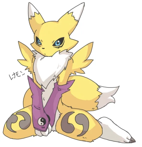 Renamon meme card