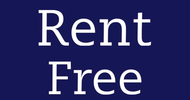 Rent Free meme card
