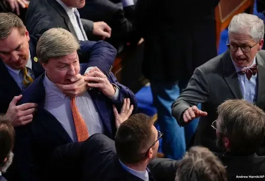 Rep. Rogers Confronting Matt Gaetz meme card