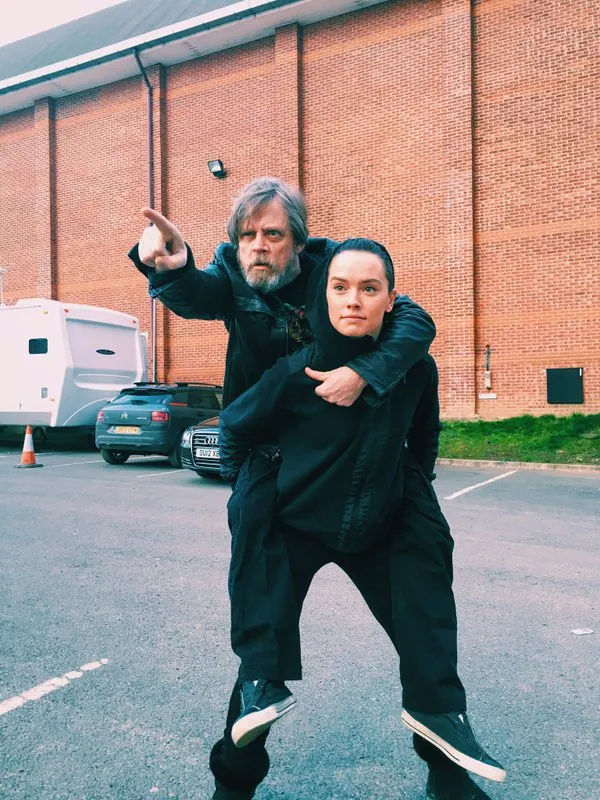 Rey's Jedi Training meme card