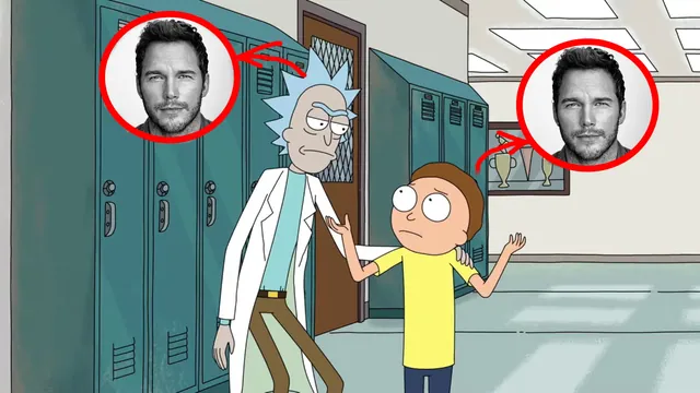 Rick and Morty Voice Recasting meme card