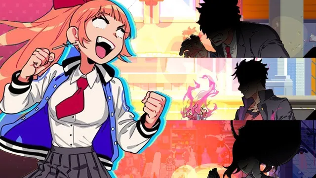 River City Girls meme card