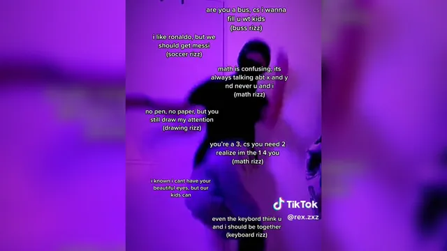 Carte meme Rizz Pick Up Lines