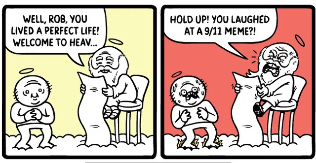 Carte meme Rob Lived the Perfect Life