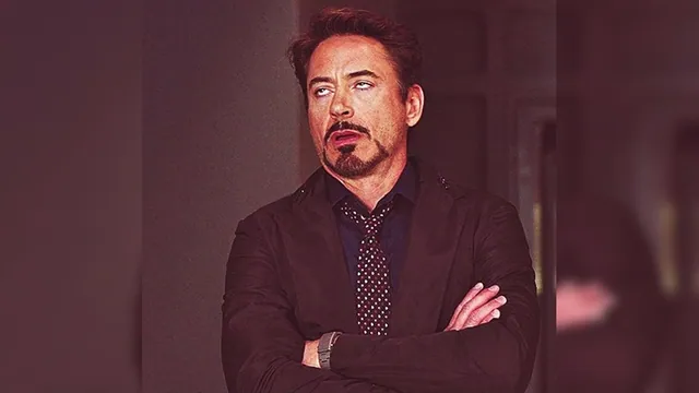 Robert Downey Jr. Eye Roll meme card