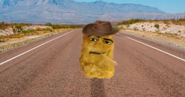 Carte meme Roblox Chicken Nugget / Gegagedigedagedago