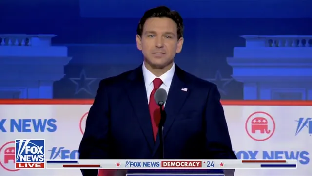 Ron DeSantis "I Will Not Let You Down" meme card