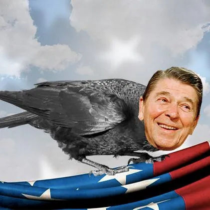 Ronald Raven meme card