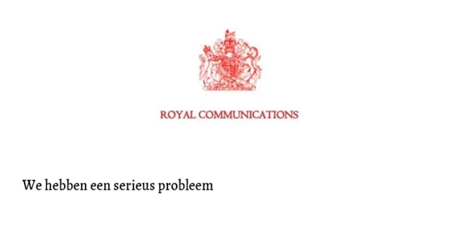 Carte meme Royal Announcement Parodies