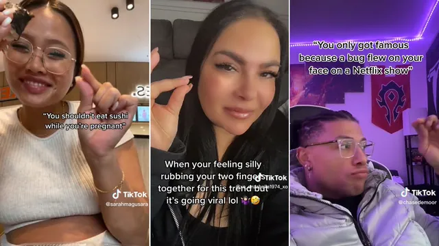 Carte meme Rubbing Fingers Together / Tiny Violin TikTok Trend
