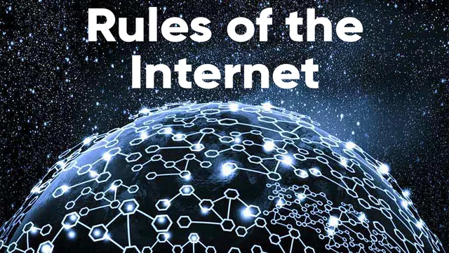 Carte meme Rules of the Internet