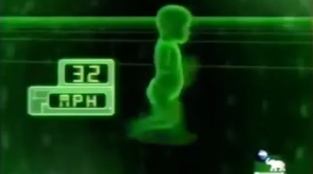 Running Baby Animation meme card