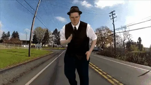 Carte meme Running Linkara