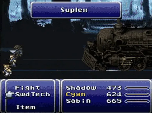Carte meme Sabin Train Suplex