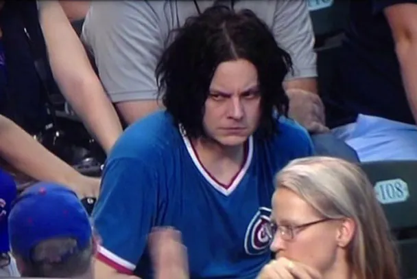Carte meme Sad Jack White