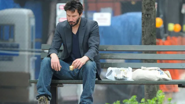 Sad Keanu meme card