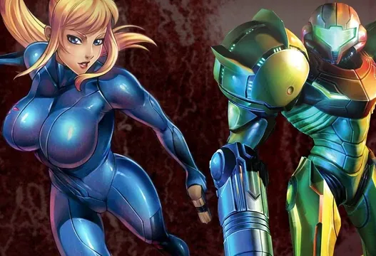 Samus Aran meme card
