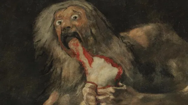 Carte meme Saturn Devouring His Son