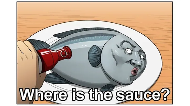 Sauce meme card