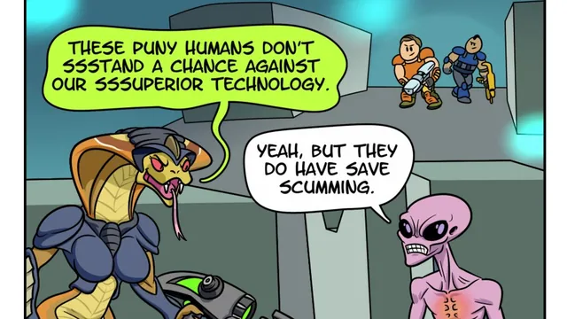 Carte meme Save Scumming