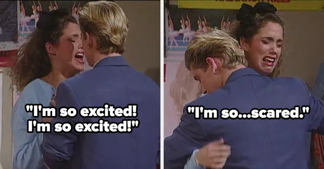 Carte meme Saved By The Bell "I’m So Excited" Scene