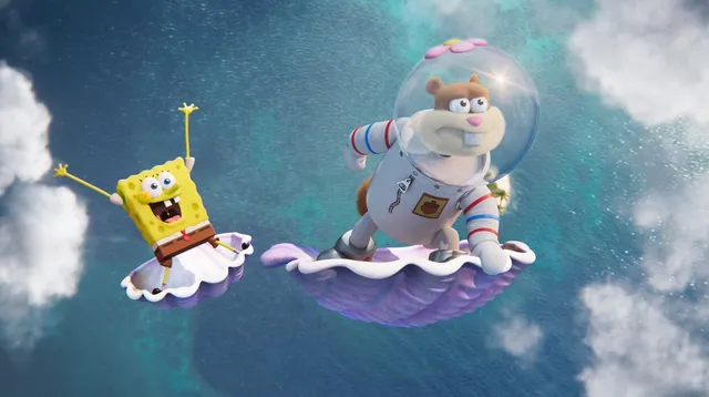 Saving Bikini Bottom: The Sandy Cheeks Movie meme card