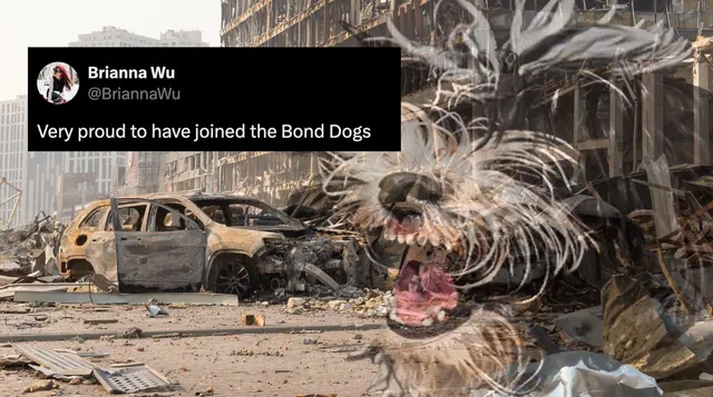 Carte meme School Bond Dogs
