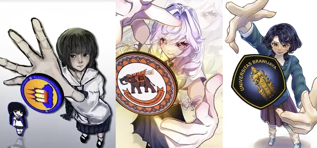 Carte meme School Logo Trend