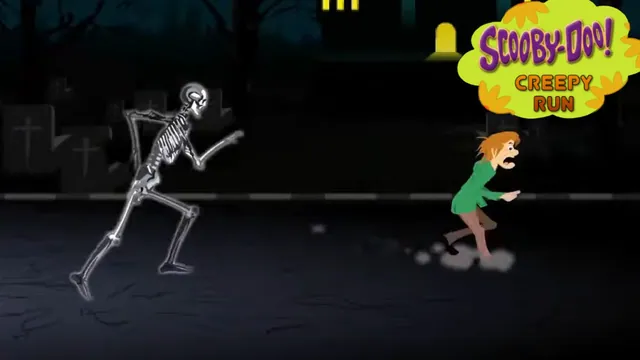 Scooby Doo Creepy Run meme card