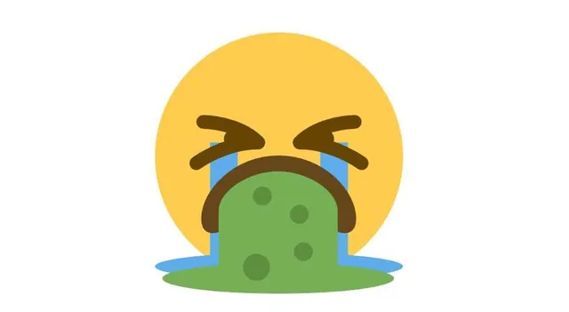 Screaming, Crying, Throwing Up meme card
