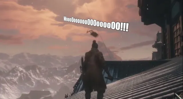 Carte meme Sekiro "Woo" Guy