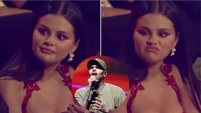 Carte meme Selena Gomez’s Reaction To Chris Brown’s VMAs