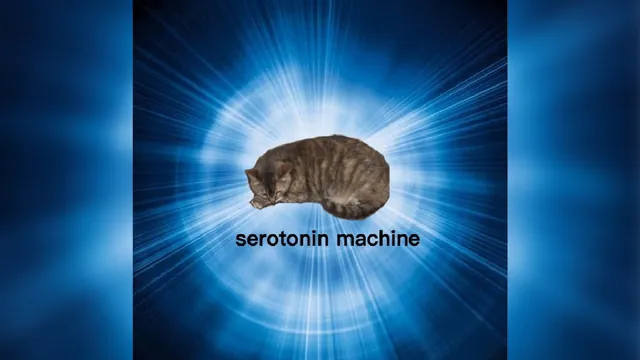 Serotonin Machine meme card
