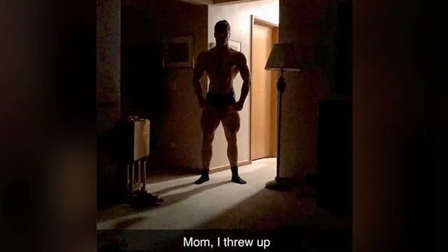 Shadowy Buff Guy in a Doorway meme card