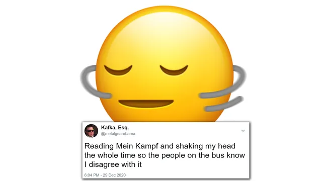 Carte meme Shaking My Head the Whole Time