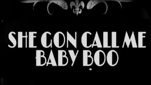 She Gon' Call Me Baby Boo meme card