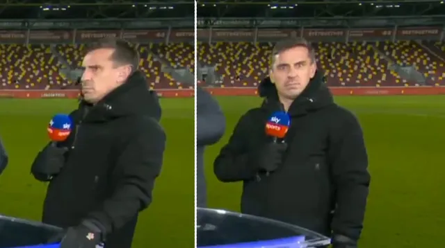 Carte meme Shocked Gary Neville
