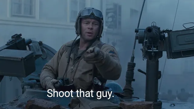 Shoot That Guy meme card