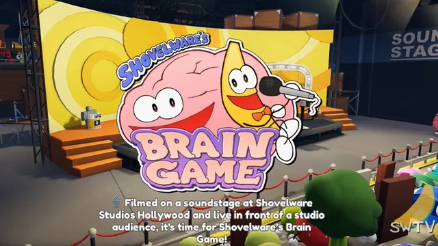 Shovelware's Brain Game meme card