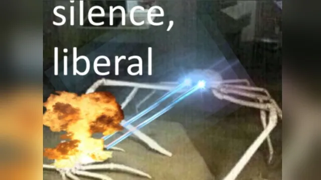 Carte meme Shut the Fuck Up, Liberal