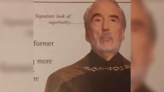 Signature Look of Superiority meme card