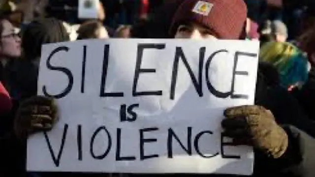 Carte meme Silence Is Violence