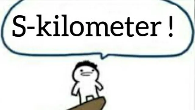 Skilometer meme card