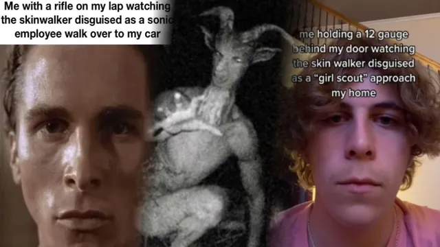 Skinwalker meme card